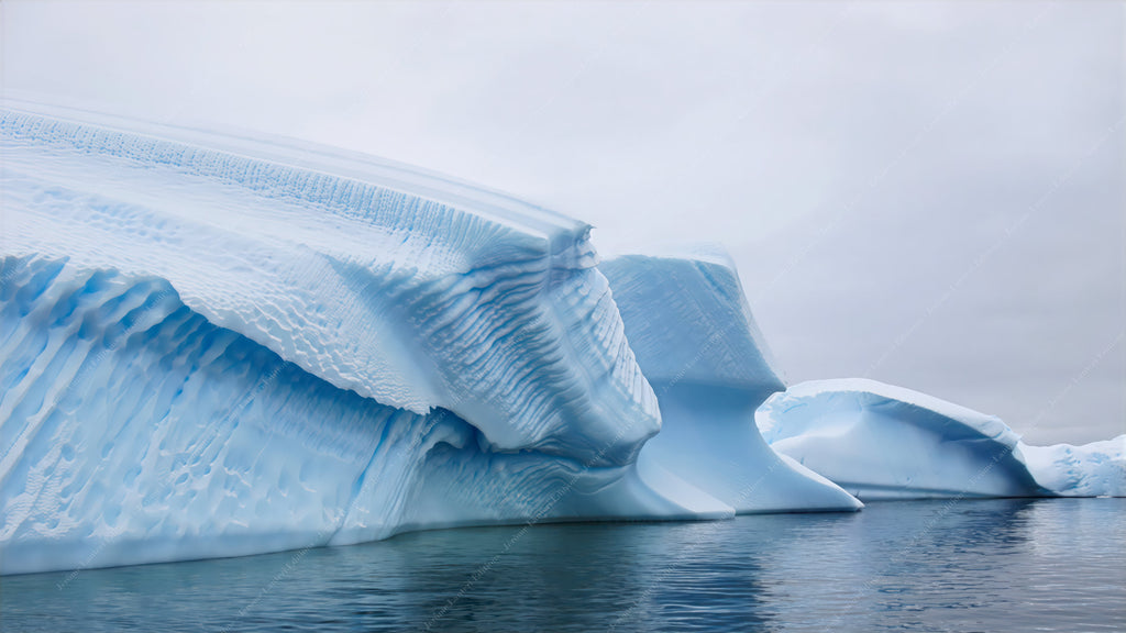 Photo Blue Iceberg ArtBox - Photographie d'art arctique XXL - Série limitée grand format - Lanteri Editions