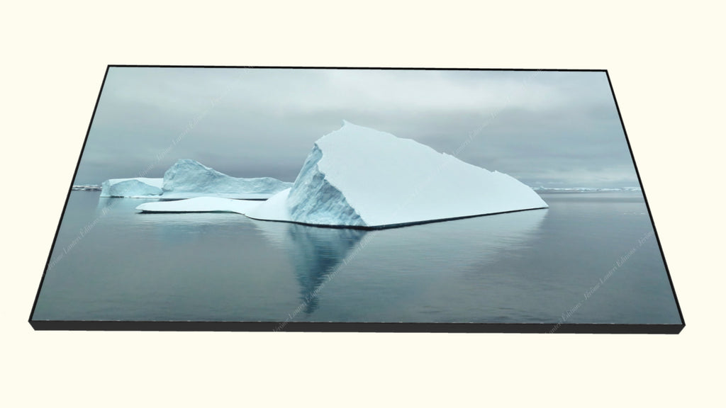 Photo Ice Monolith I ArtBox - Photographie d'art arctique XXL - Série limitée grand format - Lanteri Editions